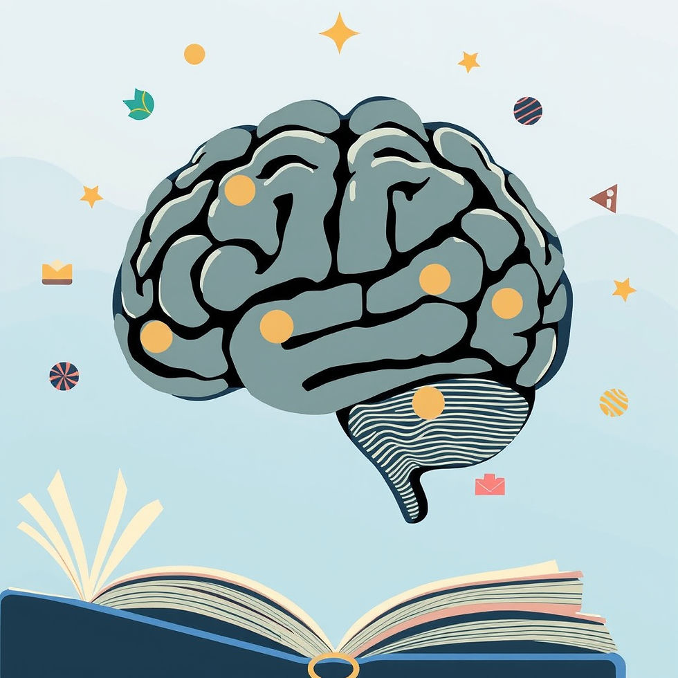a brain, a book and some connections