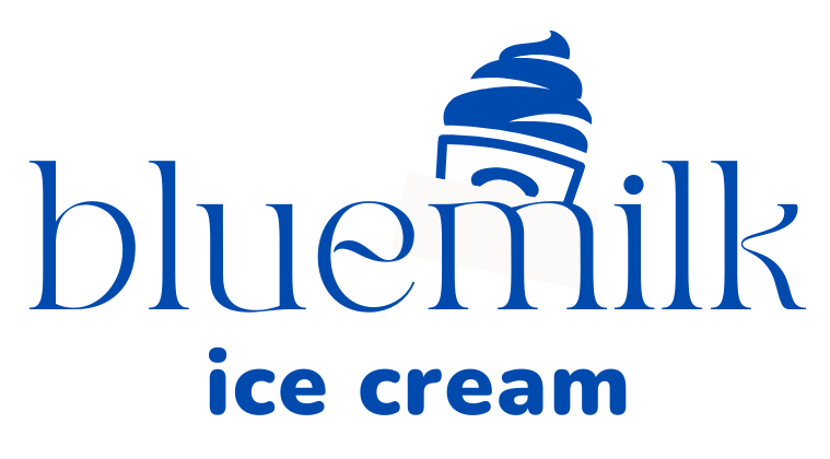 Logo Bluemilk gelateria