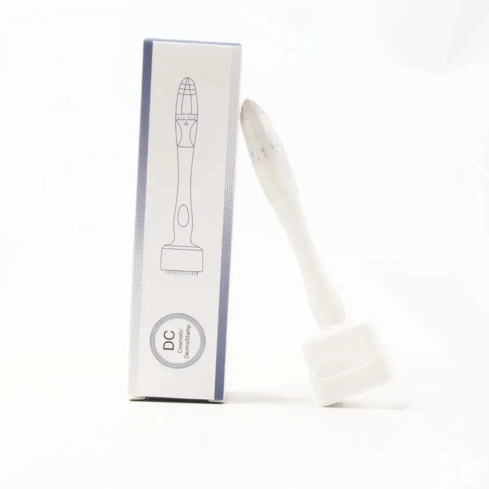 1PCS Derma Stamp 140A Titanium 0.25MM Adjutable Plastic Manual Needle Stamp for