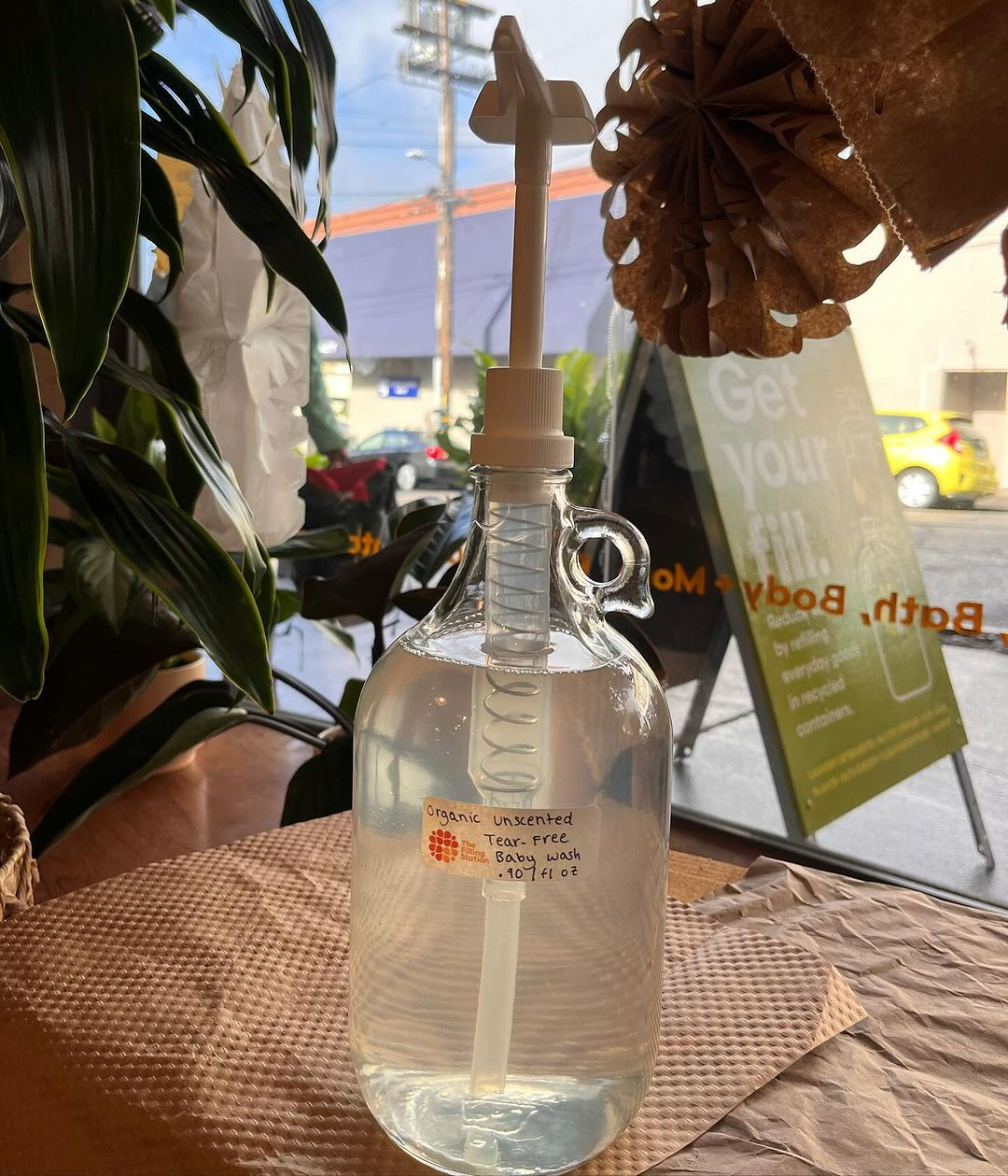 Organic, Unscented Tear-free Baby Wash