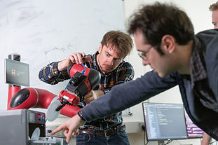 Ed Murat in lab