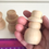 Thumbnail: Set of 3 Small Wooden Unfinished Wooden Snowmen for Christmas or Winter Crafts