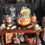 Thumbnail: Dollhouse Mini Halloween, I:12 Vintage Inspired Pumpkin Pail with Lollipops