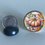 Thumbnail: One Mini Dollhouse Plate, 1:12 Autumn Owl, Fox or Pumpkin Fall Ceramic Plate