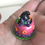 Thumbnail: Dollhouse Halloween Mini 1:12 Scale Decorated Witch Hat Cake with Frog