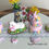 Thumbnail: Over-Sized, Mini Dollhouse 1:12 or 1:6 Scale, Handmade Easter Lamb Cake