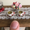 Thumbnail: Set of 2, Mini Dollhouse 1:12 Valentine Heart Ceramic Teacups with Tea, Lemon