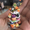 Thumbnail: Halloween Mini Dollhouse 3 Tier Metal Dessert Tray, Cupcakes, Cookies