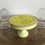 Thumbnail: Miniature Dollhouse 1:12 Scale Handmade Beaded Lemon Table with Chairs
