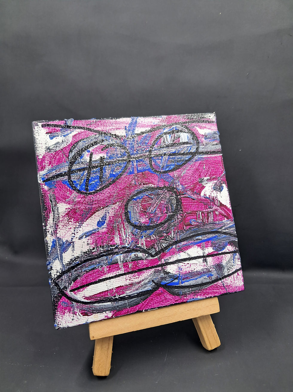 Thumbnail: Mini Abstract Painting: Mask It