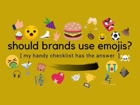 Should brands use emojis?