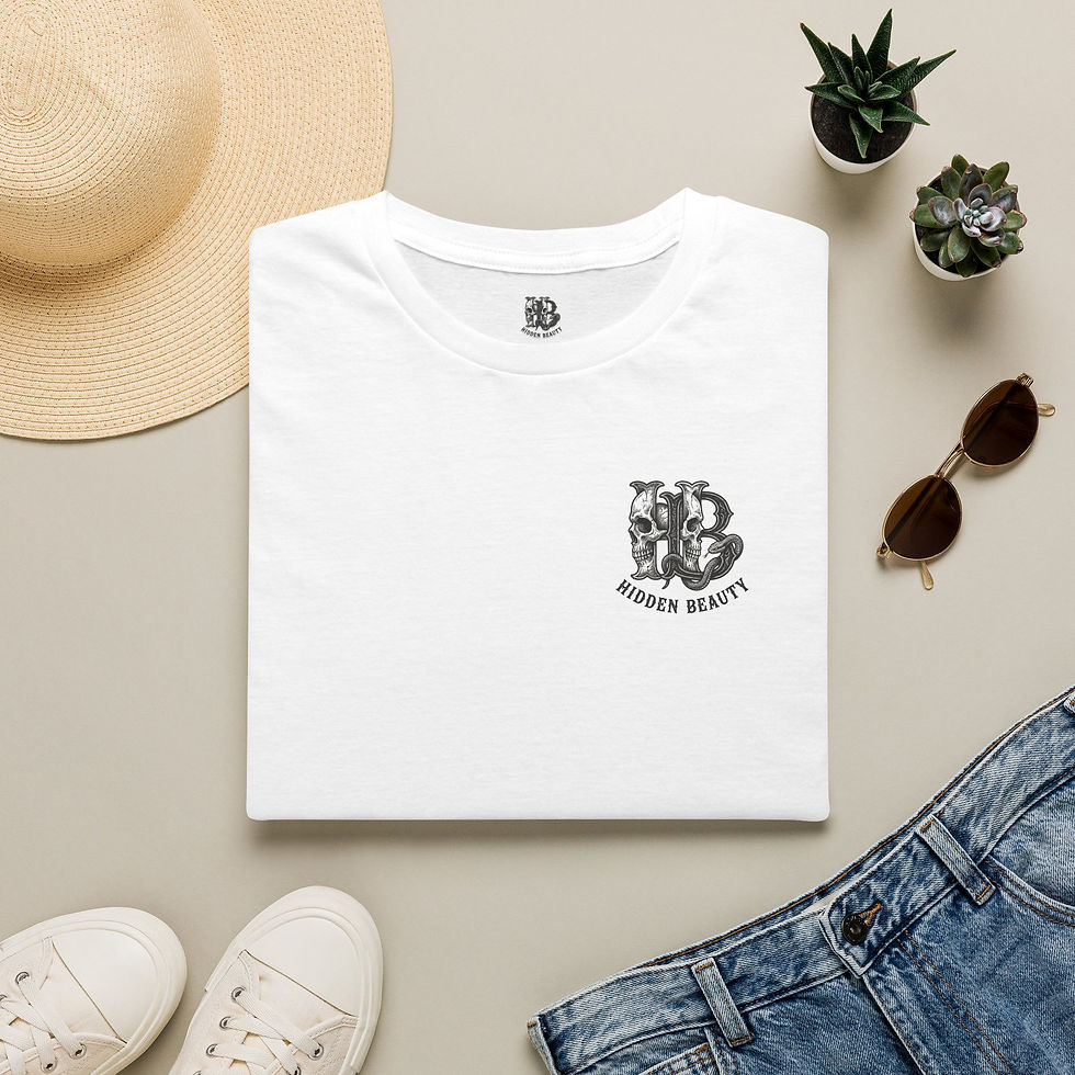 Thumbnail: Rose Tattoo T-Shirt - product image 5 | Hidden Beauty