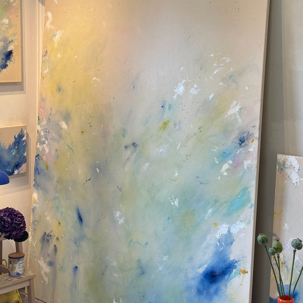 Gesamtansicht Kunstwerk abstrakt