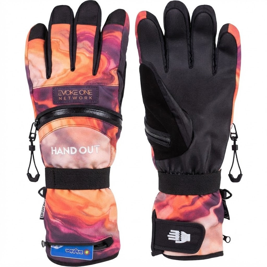 Evoke One X Hand Out Golden Hour Gloves