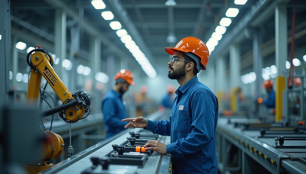 Enhancing Productivity through Human-Machine Collaboration in Modern Manufacturing