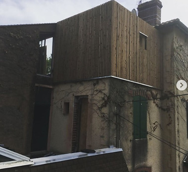 Surélévation de maison en ossature bois par Vision Bois Métal à Arcachon