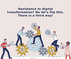 illustration of team working together