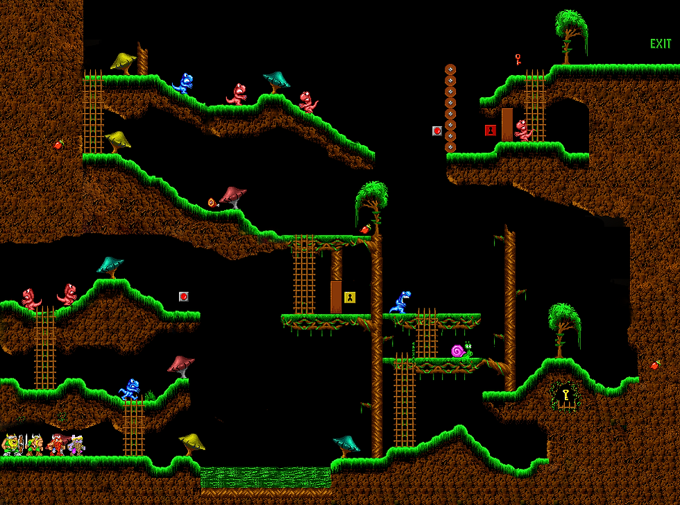 Nivel_ The Lost Vikings