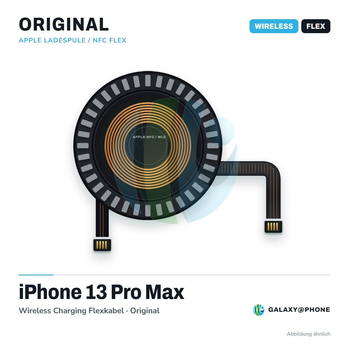 iPhone 13 Pro Max Wireless Charging Flexkabel Original