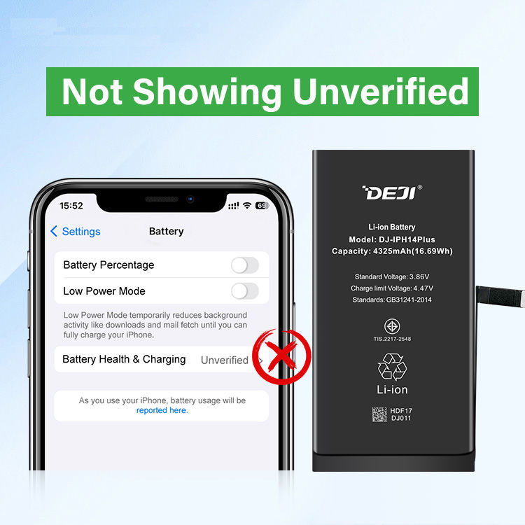 Miniaturbild: iPhone 14 Plus OEM Pulled Akku DEJI ( Diagnose )