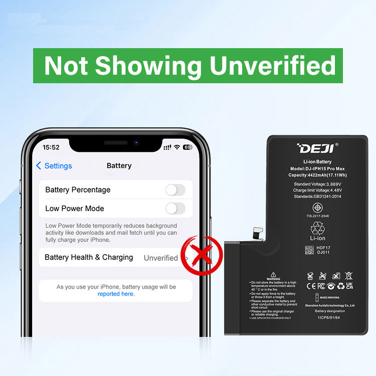 Miniaturbild: iPhone 15 Pro Max OEM Pulled Akku DEJI ( Diagnose )