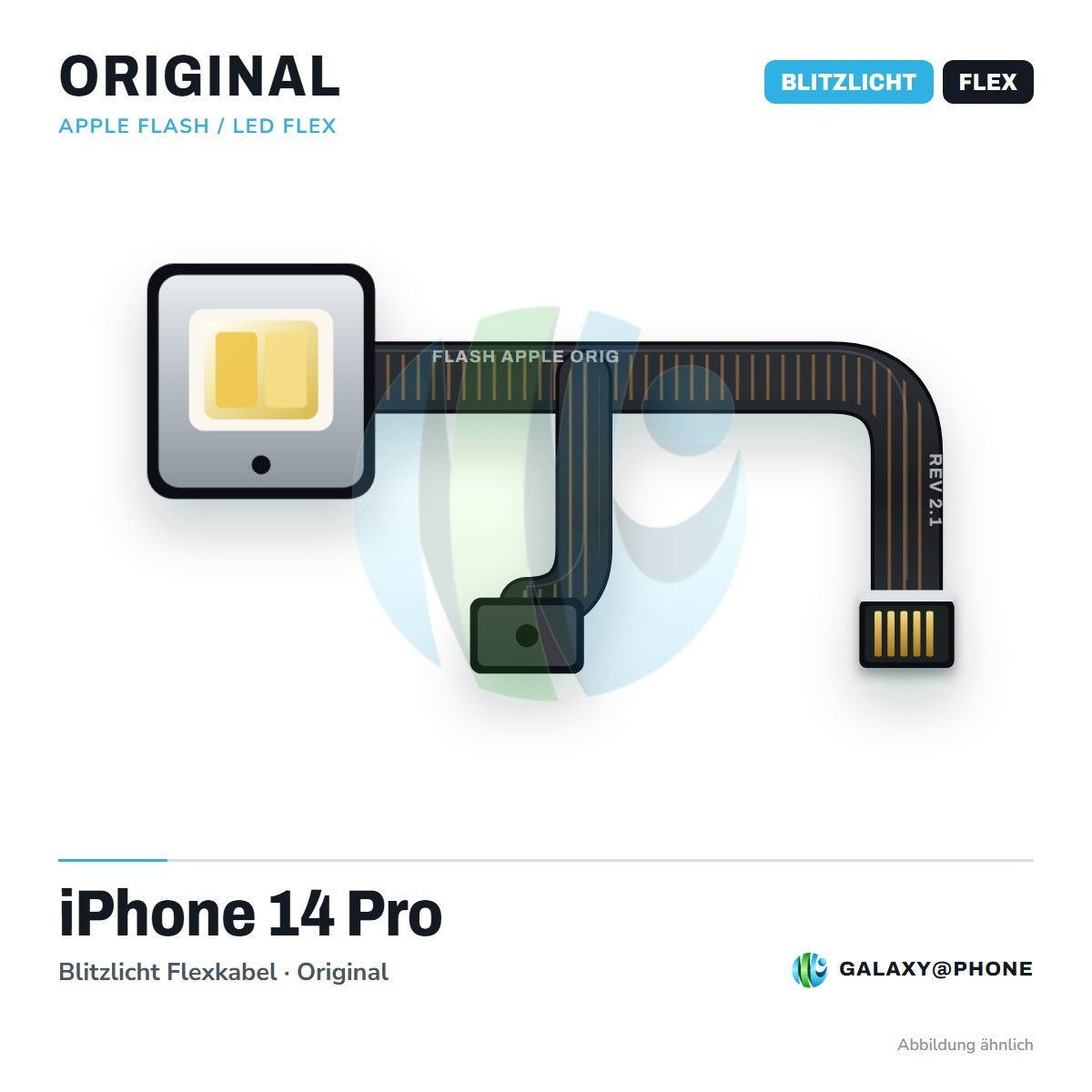 iPhone 14 Pro Blitzlicht Flexkabel Original