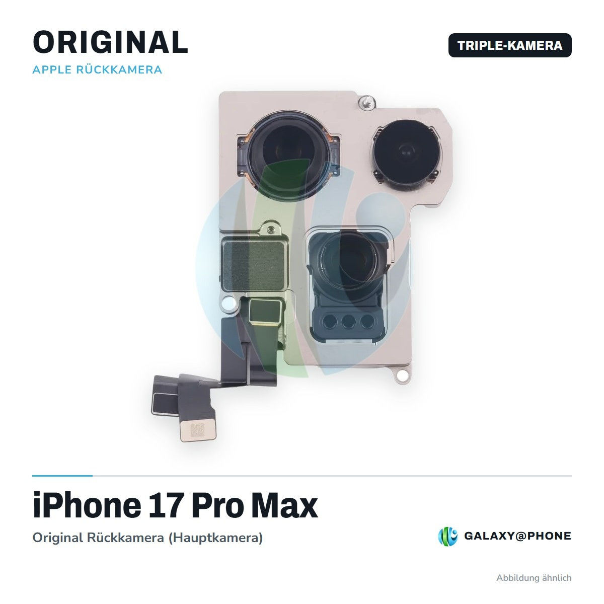 iPhone 17 Pro Max Rückkamera Original