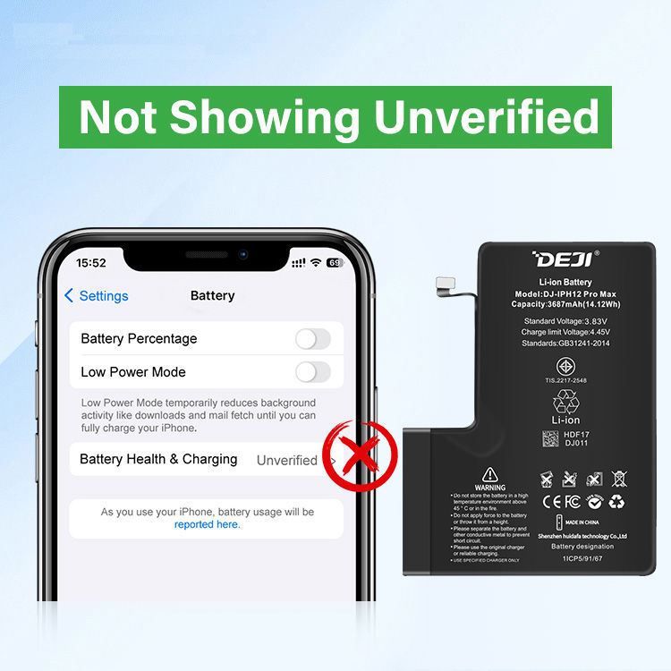 Miniaturbild: iPhone 12 Pro Max OEM Pulled Akku DEJI ( Diagnose )