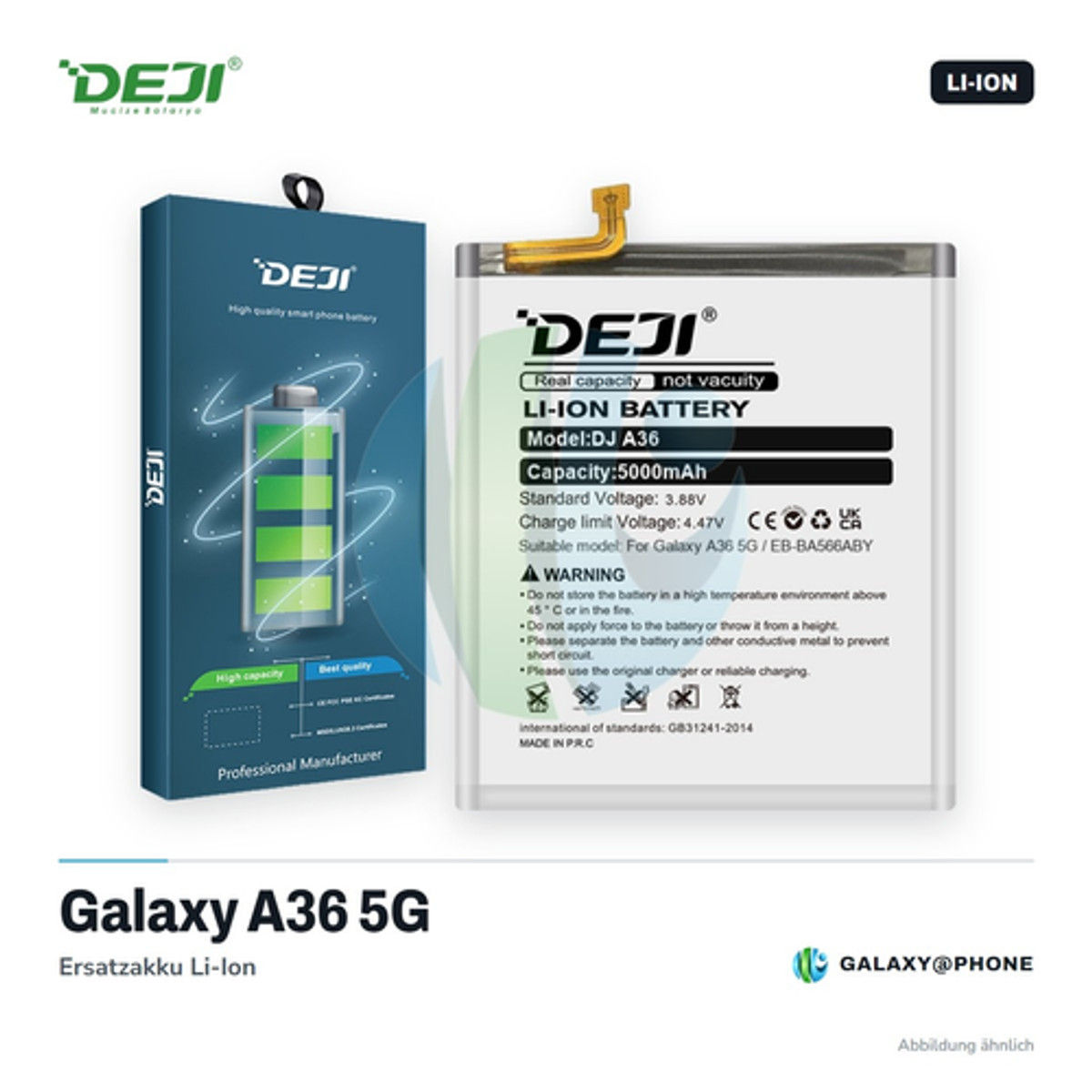 Samsung Galaxy A36 5G A366 Akku DEJI