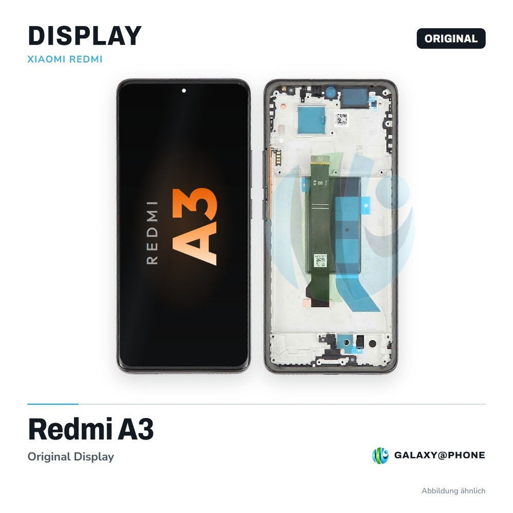 Xiaomi Redmi A3 Original Display mit Rahmen