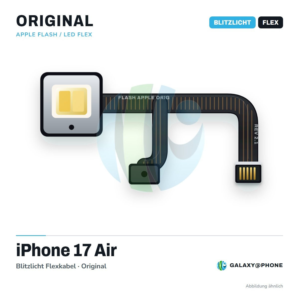 iPhone 17 Air Blitzlicht Flexkabel Original