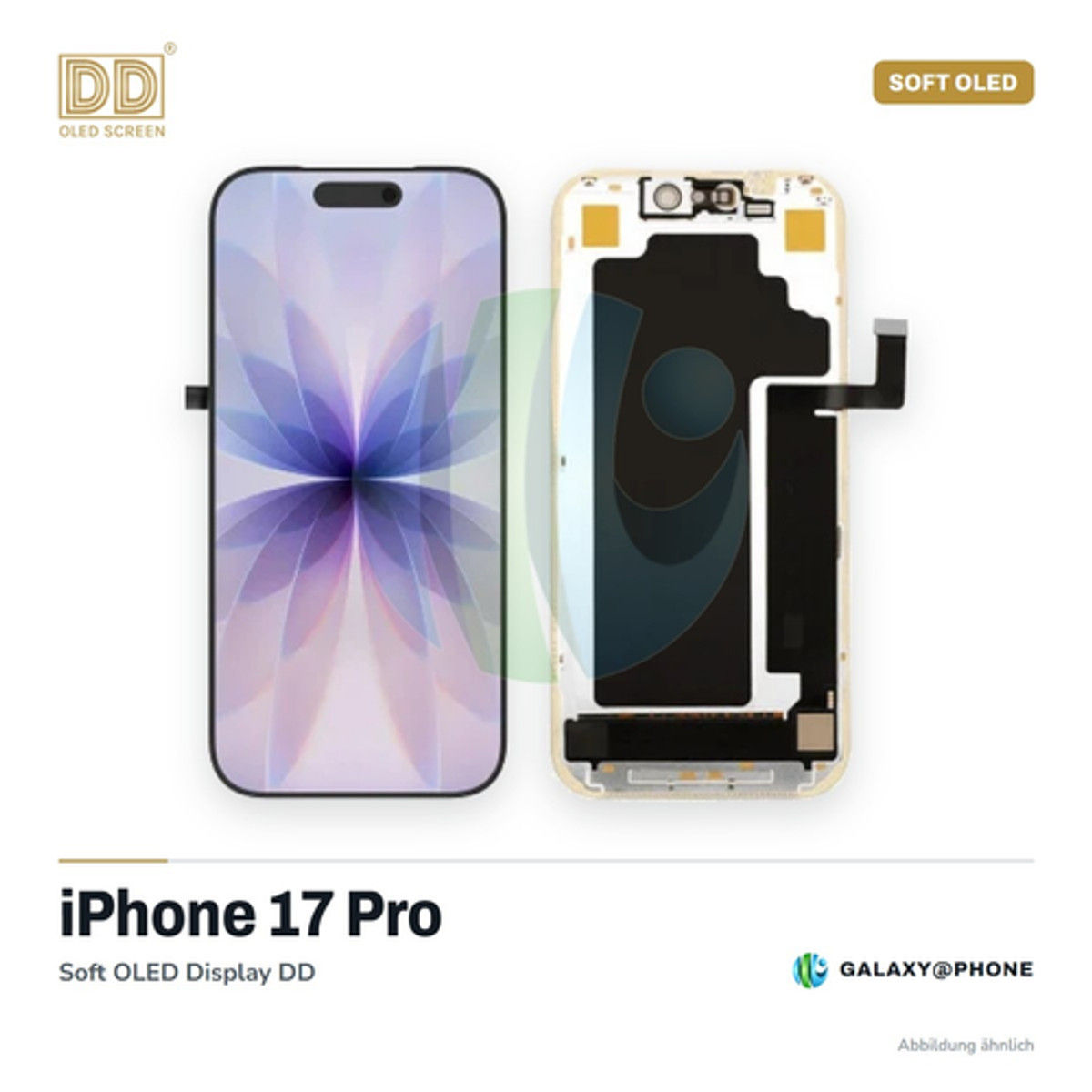 iPhone 17 Pro Soft OLED Display DD