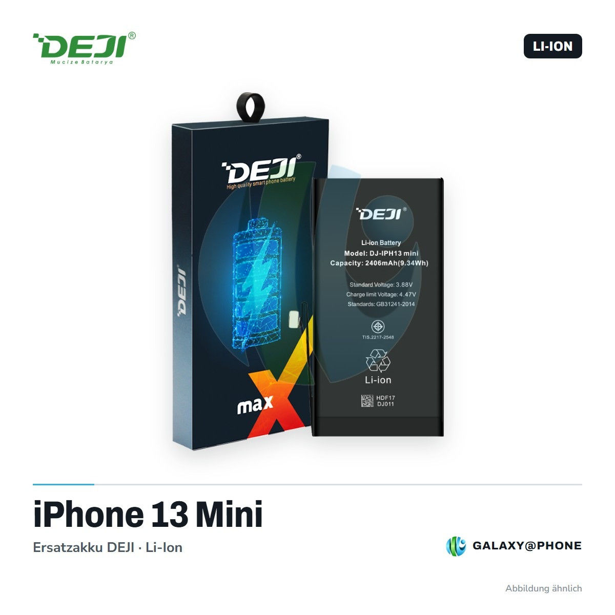 iPhone 13 Mini Akku DEJI