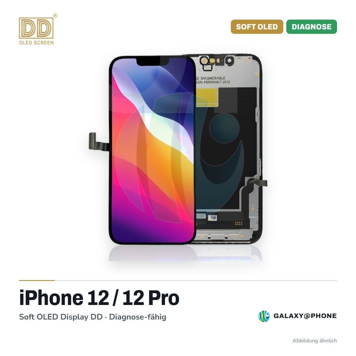 iPhone 12 / 12 Pro Soft Oled Display DD (( Diagnosable ))
