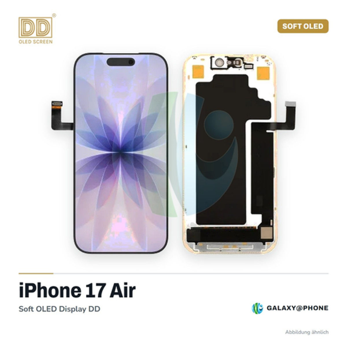 iPhone 17 Air Soft OLED Display DD