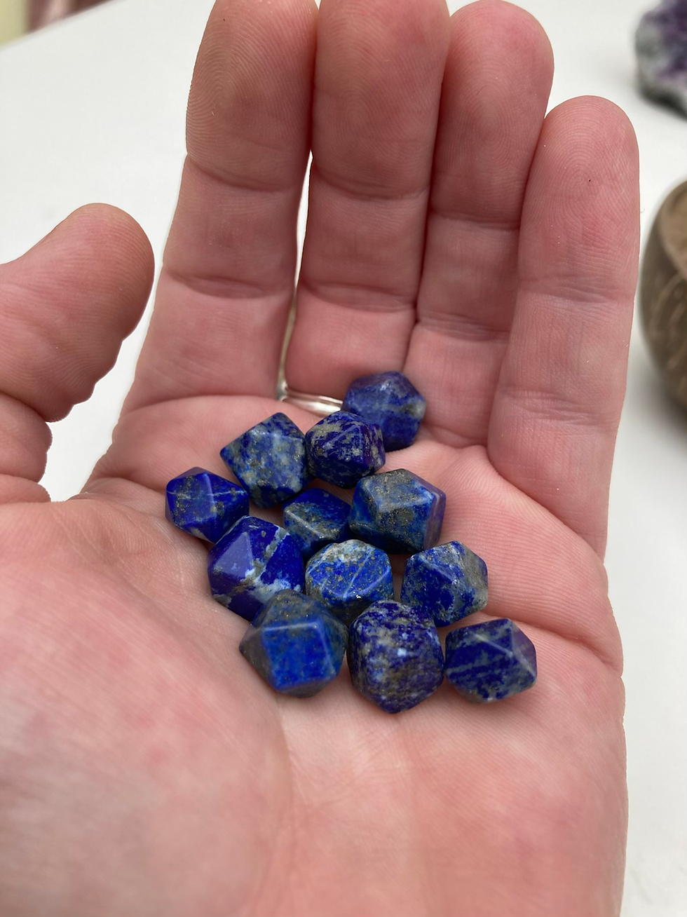 Thumbnail: Lapis Lazuli mini hexagon