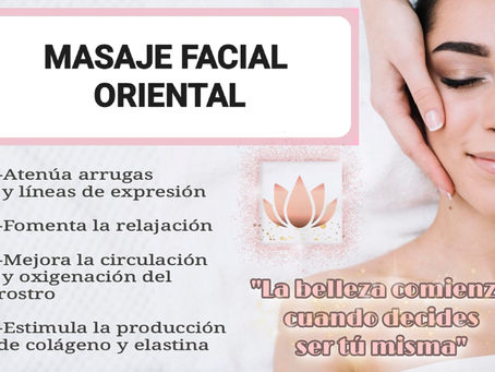 Masaje facial oriental