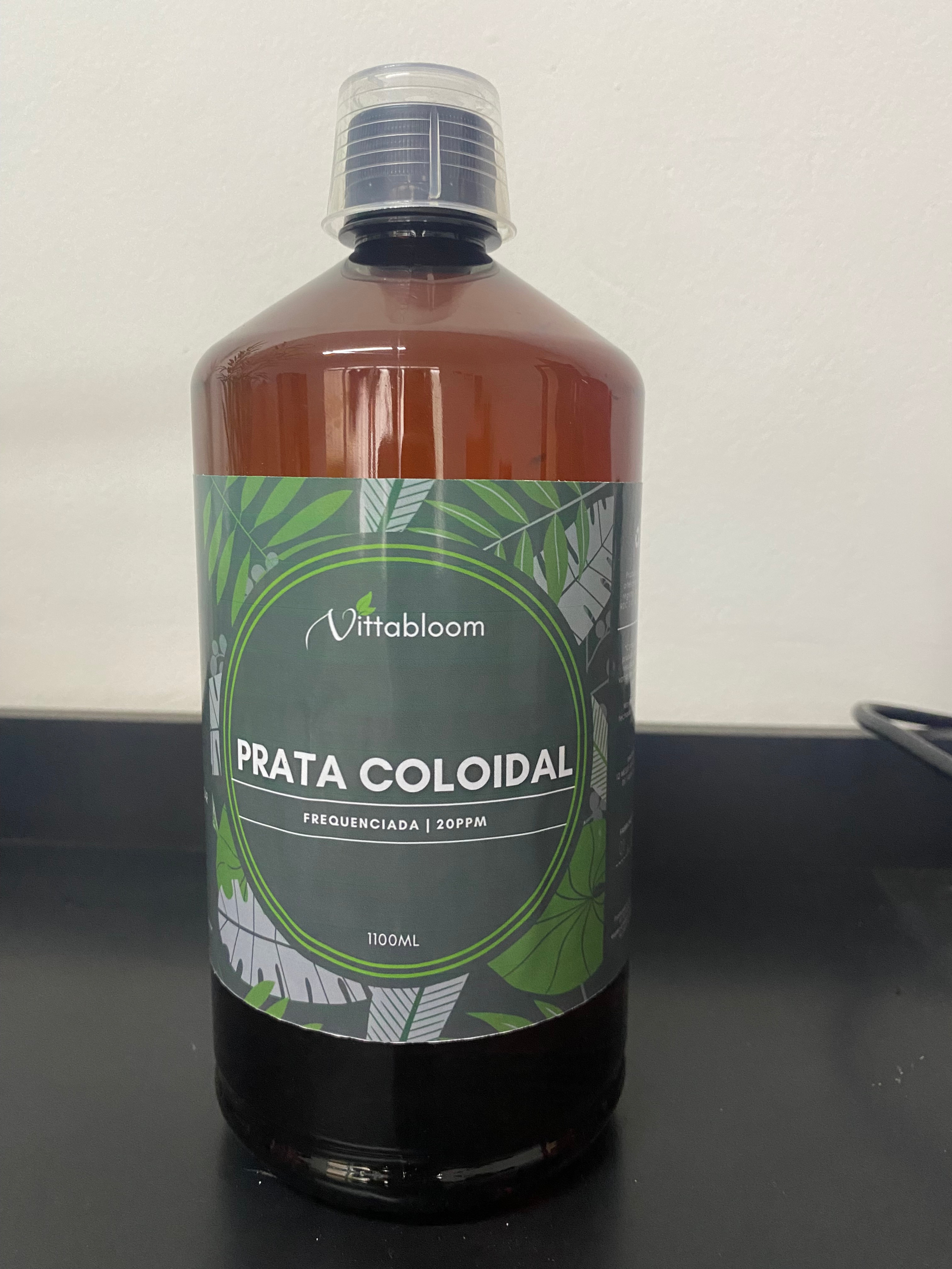 Prata Coloidal 20ppm - 1,1L - Vittabloom