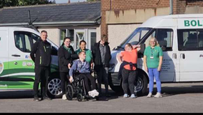 The MEGA gift of our new Mini bus!