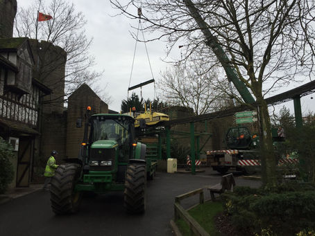 Chessington World of Adventures- Removal of monorail attraction