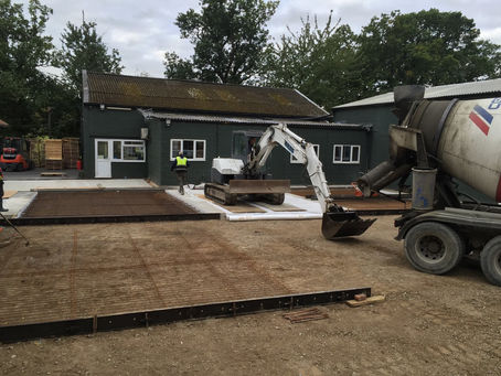 Lyne, Chertsey- Concrete Yard