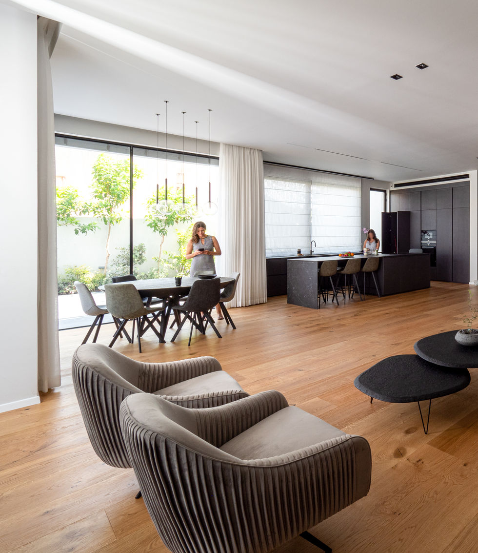 מבט על חלל הבית