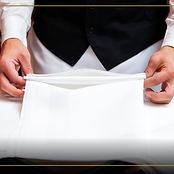Elegant table linen supplied by Pro Linen Hire for restaurants in Greater Manchester
