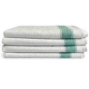High-quality kitchen linen including tea towels and oven cloths supplied by Pro Linen Hire