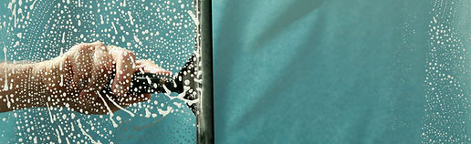 How we squeegee off for the window cleaning process.