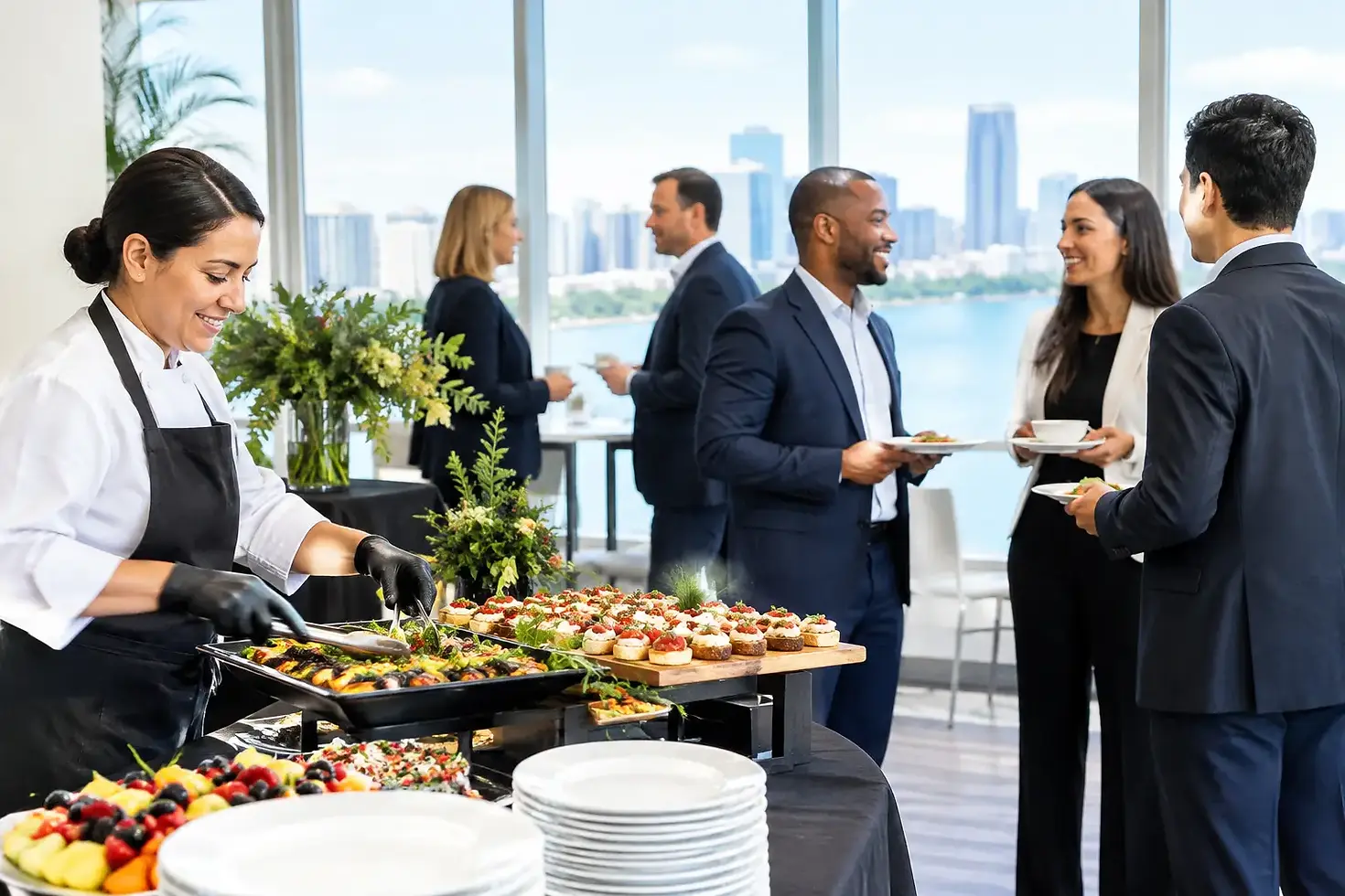 Corporate Event Catering Example for Orlando Teams