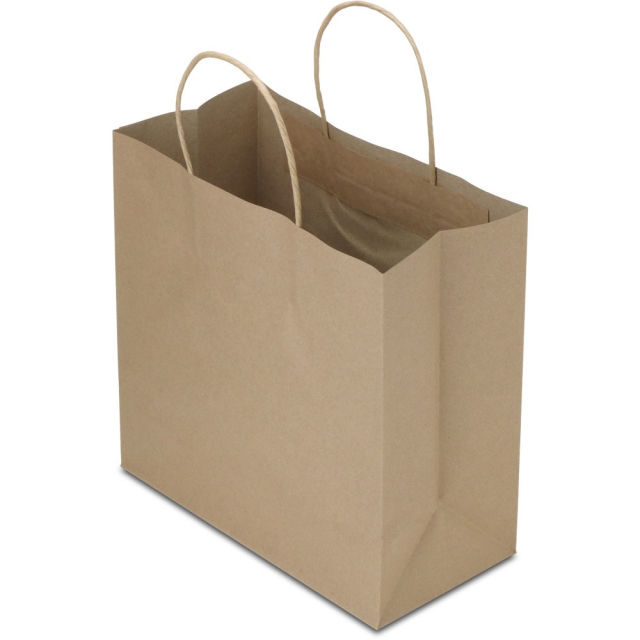 Heavy Duty Natural Kraft Paper Bag 10" x 5" x 10" - $0.15 each / $37.50 case