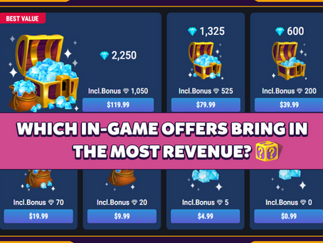 Which In-Game Offers Bring in the Most Revenue?