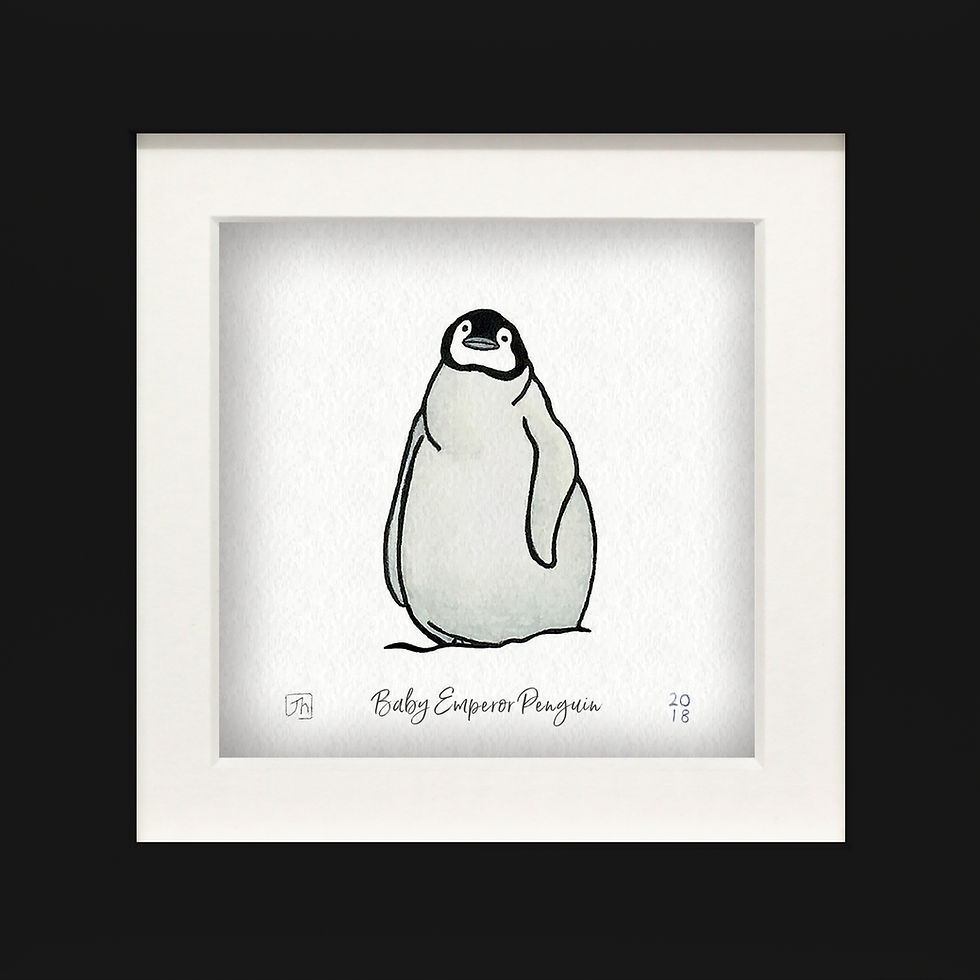 Thumbnail: Miniature - Baby Emperor Penguin