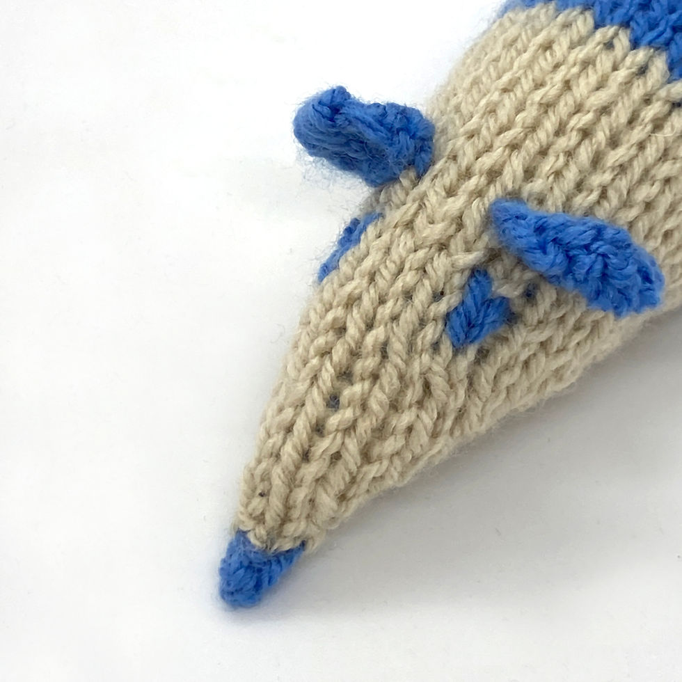 Thumbnail: Hand Knitted Mouse - Alice